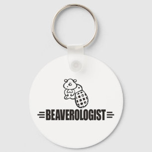 Funny Beaver Keychain