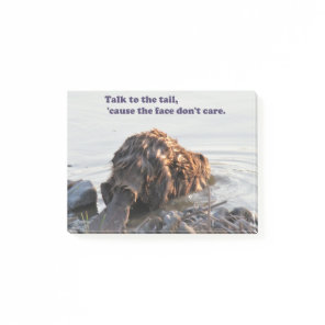 Funny Beaver Post-it Notes