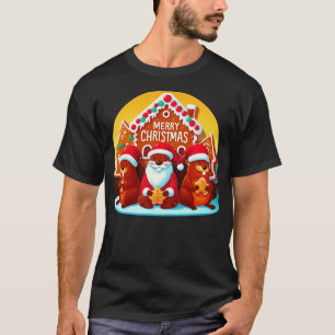 Funny Beavers Christmas 3 T-Shirt