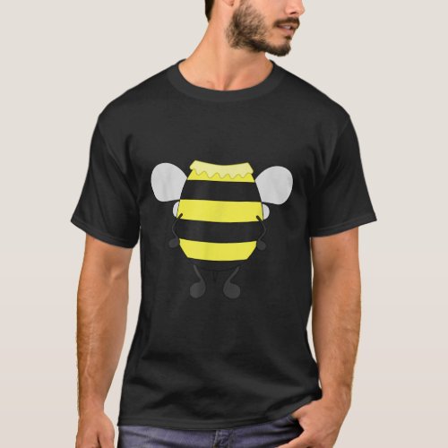 Funny Bee Costume Easy  Honeybee Halloween Cheap G T_Shirt