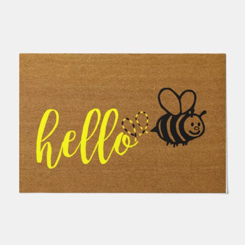 Funny Bee Doormat Cute Bee Lover Gift Bee Quote Doormat