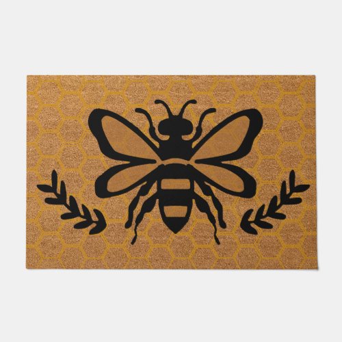 Funny Bee Doormat Cute Bee Lover Gift Bee Quote Doormat