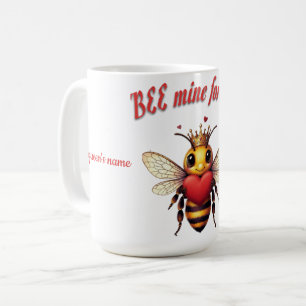 Funny Bee Pun Valentine Coffee Mug
