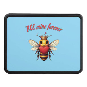 Funny Bee Pun Valentine  Hitch Cover
