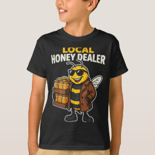 Funny Beekeeper Bee Honey Lover Local Honey Er T-Shirt
