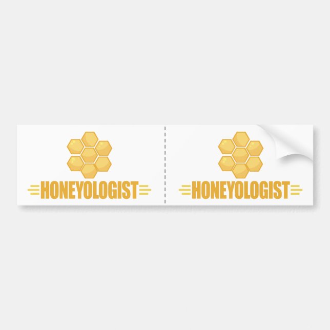 Funny Beekeeper Bumper Sticker (Front)