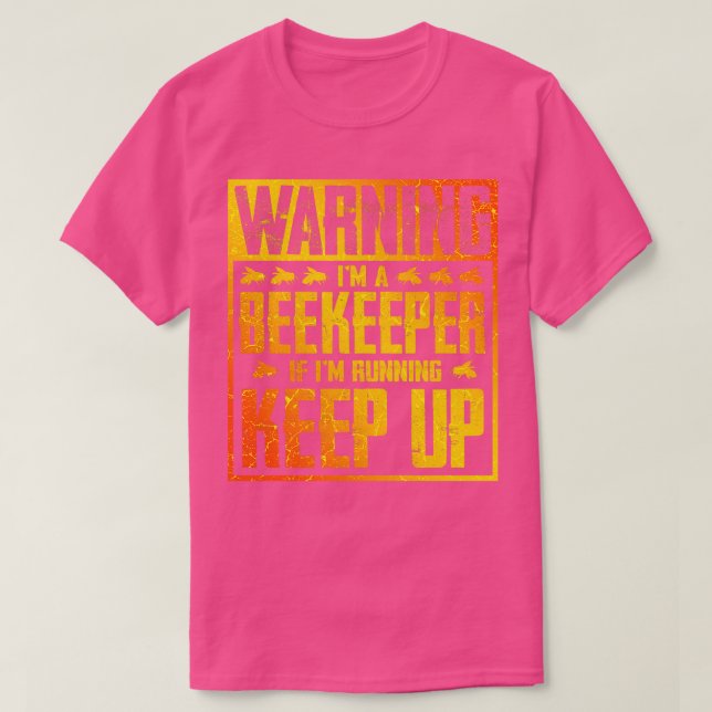 Funny Beekeeper T-Shirt (Design Front)