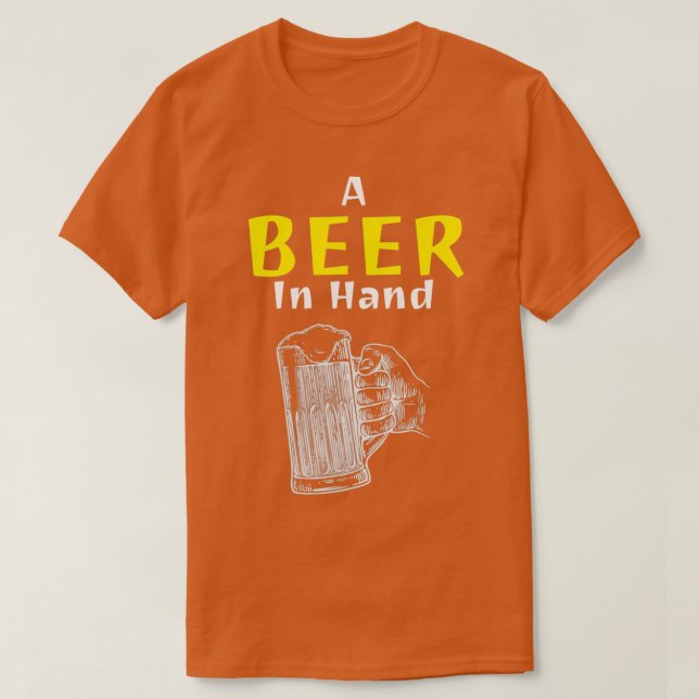funny beer 10 T-Shirt (Design Front)