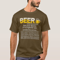 Funny Beer Ask your Doctor if its right Funny