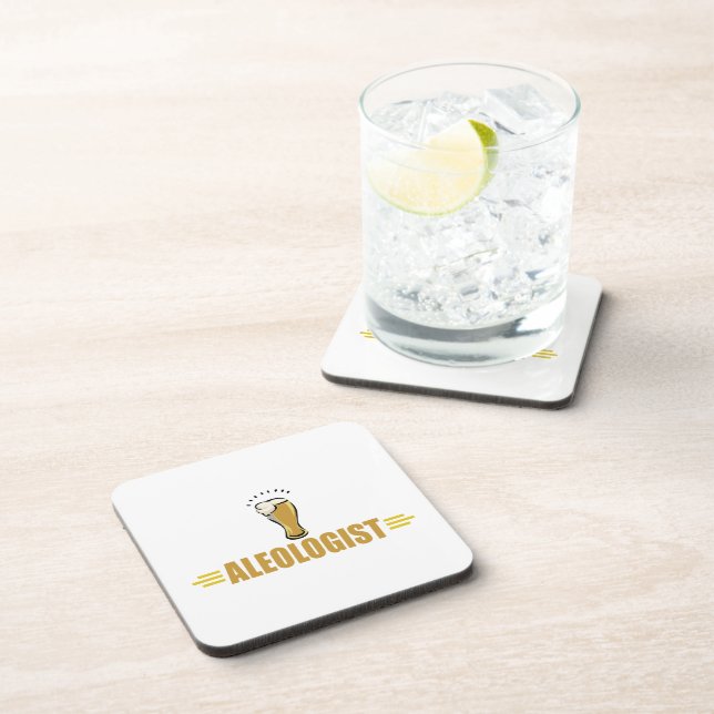 Funny Beer Beverage Coaster (Right Side)
