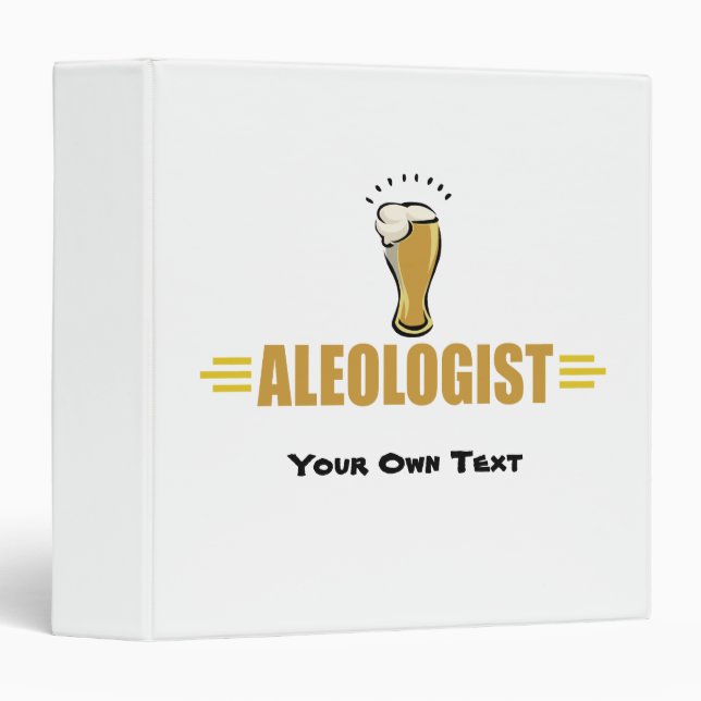 Funny Beer Binder (Front/Spine)