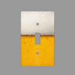 Funny Beer Bubbles Light Switch Cover