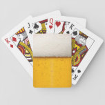 Funny Beer Bubbles Poker Cards