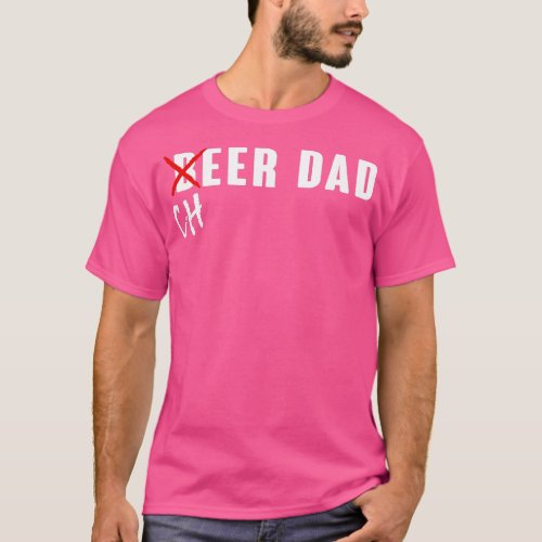 Funny Beer Cheer Dad  T_Shirt