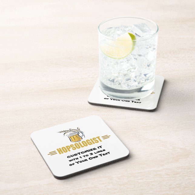 Funny Beer Drink Coaster (Right Side)