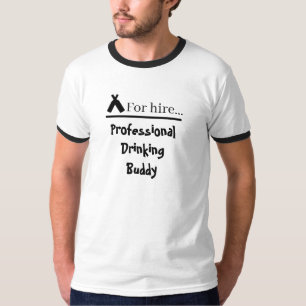 Funny Beer Drinker Men's T-Shirt