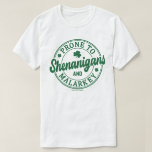 Funny Beer Drinking Shirt – Prone to Shenanigans