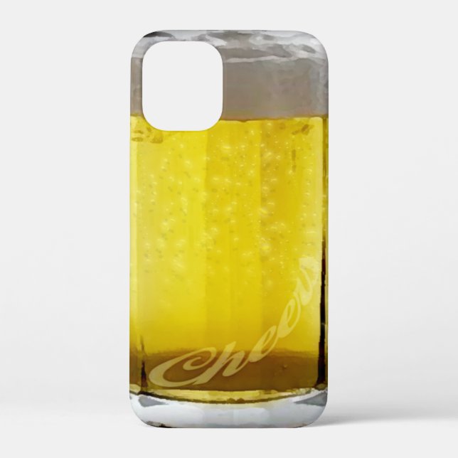 Funny Beer Glass Case-Mate iPhone Case (Back)