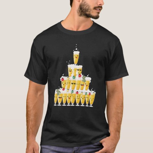 Funny Beer Glass Christmas Sweater _ Beer Lover