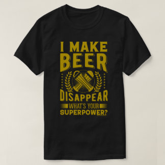 Funny Beer Graphic Tee – Beer Superpower