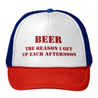 Funny BEER Hat-Customizable Trucker Hat