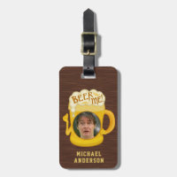 Funny Beer Me Drinking Humor | Custom Name Photo