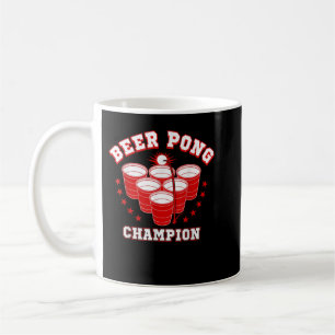Funny Beer Pong Champion T-Shirt Coffee Mug