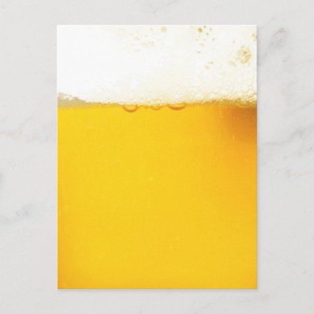 Funny Beer Postcard