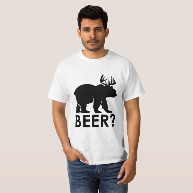 Funny Beer Pun Gag T-shirt (Front Full)