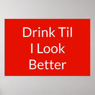 Funny Beer Quote Famous Sayings Poster