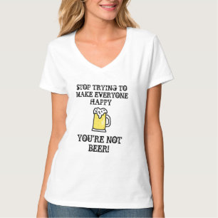 Funny Beer Quotes Alcohol Humor T-Shirt