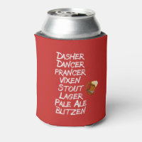 Funny Christmas Can Coolers