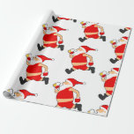 funny beer santa christmas wrapping paper<br><div class="desc">"funny beer santa christmas ", "beer santa claus", "ugly christmas", "funny santa ", "hipster santa claus", "funny christmas", "funny santa claus", "ugly xmas", "santa claus""drunk  santa claus"</div>