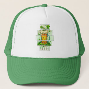 Funny Beer St Patrick’s Day Shirt – boné Trucker Hat