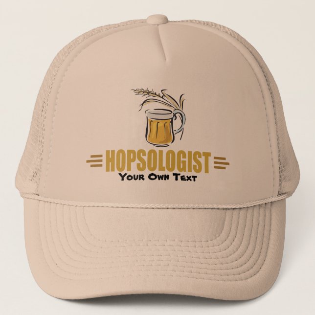 Funny Beer Trucker Hat (Front)