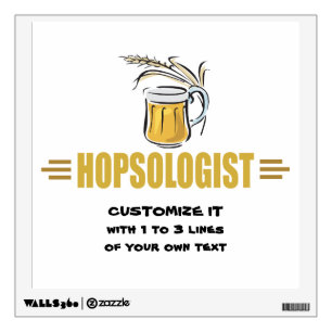 Funny Beer Wall Decal