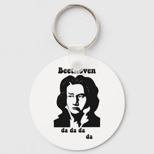 Funny Beethoven Keychain