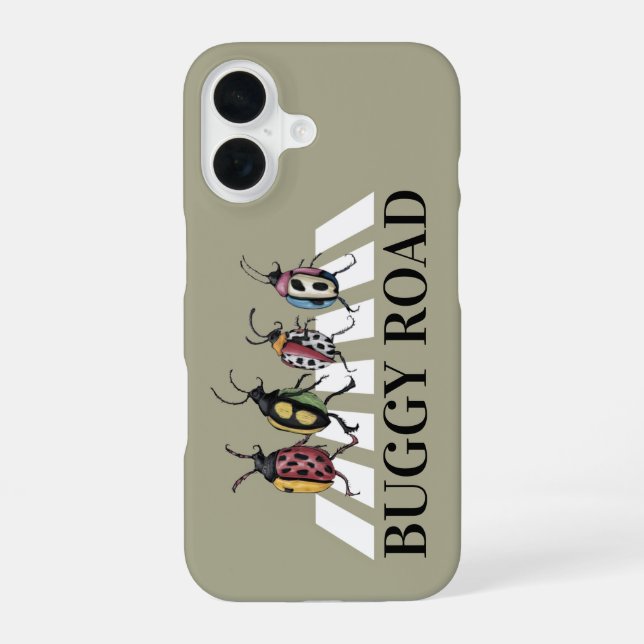 Funny Beetles Phone Case (Back)