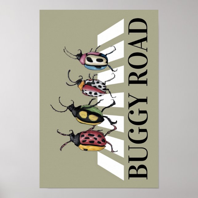 Funny Beetles Poster (Front)