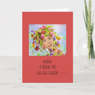 Funny Belated Birthday Card