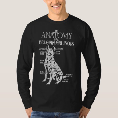 Funny Belgian Malinois Outfit Dog_Lover Gifts for  T_Shirt
