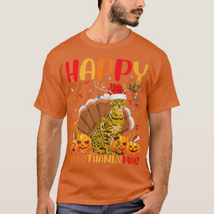 Funny Bengal Cat Lover Happy Bengal Cat HelloThank T-Shirt