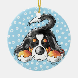 Bernese Mountain Dog Ornaments & Keepsake Ornaments | Zazzle