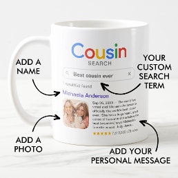 Funny Best Cousin Ever Search Result With Photo Coffee Mug