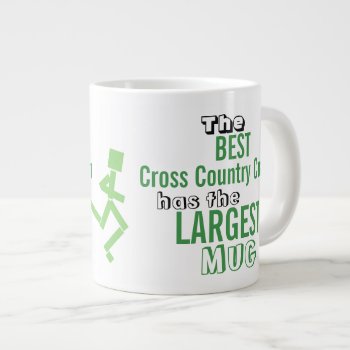 Funny Best Cross Country Coach Quote Big Mug Xc by BiskerVille at Zazzle