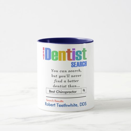 Funny Best Dentist Mug