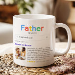 Funny Best Father Ever Search Results With Photo Coffee Mug<br><div class="desc">Custom “Best Dad Ever” search mugs are the perfect way to celebrate the father who means everything to you. Designed to look like a playful search engine result, this personalized mug lets you add a custom search term, your dad’s name, a favorite photo, and a heartfelt personal message, making it...</div>