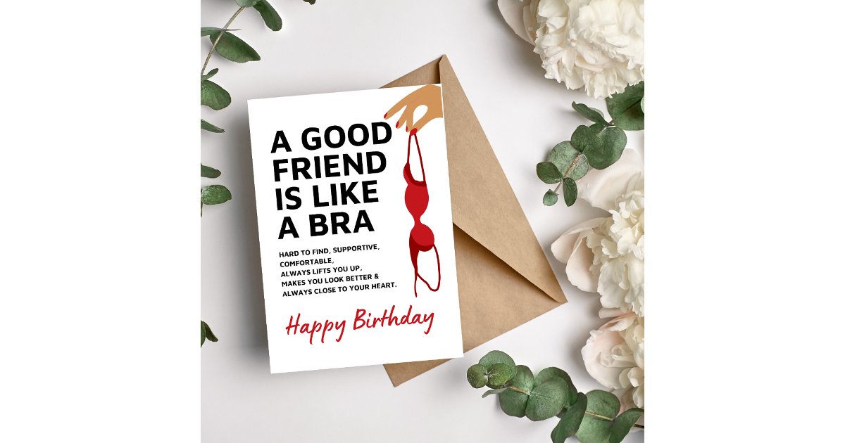 Funny Best Friend Birthday Card for Women | Zazzle