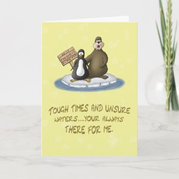 Funny Best Friends Forever Cards: A-drift Card by nopolymon at Zazzle
