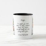 Funny Best Friends Glad We Met Later 2-Photo Mug<br><div class="desc">Celebrate the joy of friendship with this personalized photo best friends mug, perfect for sharing cherished memories with your bestie. Ideal for birthdays, special occasions, or just to show you care, this mug combines practicality with a heartfelt message, making it a meaningful gift for any good friend. The black handle...</div>